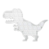 Jucarie pop it now & flip it, Dinozaur transparent