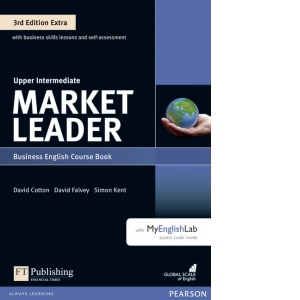 Market Leader 3rd Edition Extra Upper Intermediate Coursebook with DVD-ROM and MyEnglishLab Pack