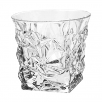 Set 6 Pahare Whisky Glacier, Cristal Bohemia, 350 ml