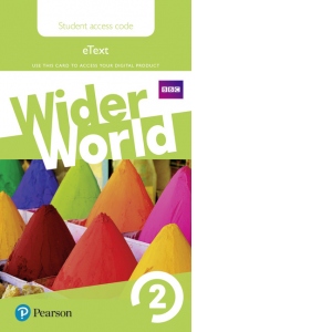 Wider World 2 eBook Students' online access code