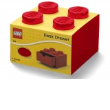 Sertar de birou LEGO 2x2 rosu
