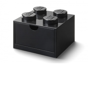 Sertar de birou LEGO 2x2 negru