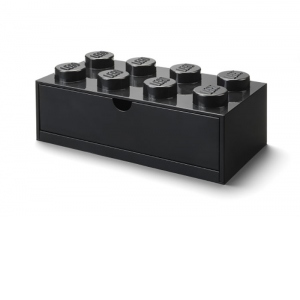 Sertar de birou LEGO 2x4 negru