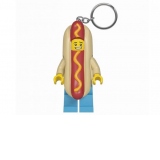 Breloc cu lanterna LEGO Baiatul Hot Dog (LGL-KE119)