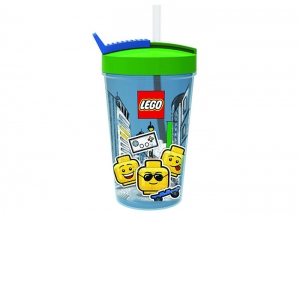 Pahar LEGO Iconic cu pai (40441724)