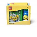 Set pentru pranz LEGO Iconic albastru-verde