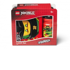 Set pentru pranz LEGO Ninjago (Negru/Rosu)