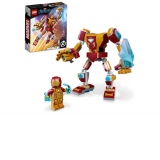 LEGO Marvel Super Heroes - Costum de robot Iron Man 76203, 130 piese
