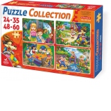 Puzzle Collection Basme 24-35-48-60