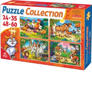 Puzzle Collection Animale 24-35-48-60