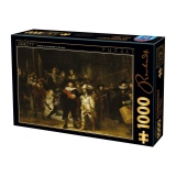 Puzzle 1000 piese Rembradt van Rijn - The Night Watch