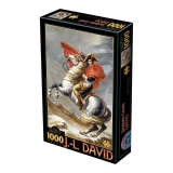 Puzzle 1000 piese Jacques-Louis David - Napoleon Crossing the Alps