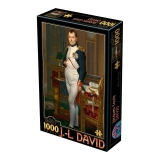 Puzzle 1000 piese Jacques-Louis David - The Emperor Napoleon in his Study at the Tuileries