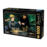 Puzzle 1000 piese Edouard Manet - In the Conservatory