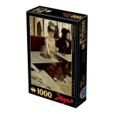 Puzzle 1000 piese Edgar Degas - In a Cafe (Absinthe)