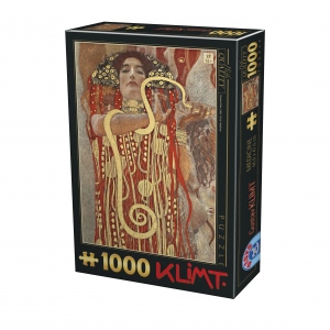Puzzle 1000 piese Gustav Klimt - Hygieia