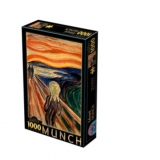 Puzzle 1000 piese Edvard Munch - The Scream