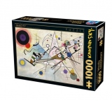 Puzzle 1000 piese Wassily Kandinsky - Composition 8