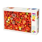 Puzzle 1000 piese High Difficulty - Vegetables