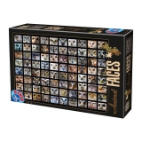Puzzle 1000 piese Animal Faces - Owls