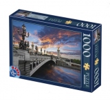 Puzzle 1000 piese Peisaje de zi - Podul Alexandru al III-lea, Paris
