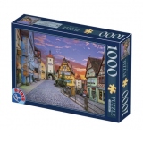 Puzzle 1000 piese Peisaje de zi - Rothenburg, Germania