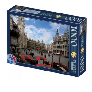 Puzzle 1000 piese Locuri Celebre - Bruxelles