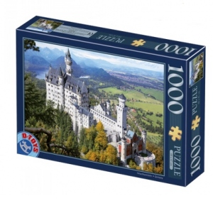 Puzzle 1000 piese Locuri Celebre - Castelul Neuschwanstein