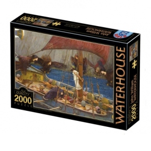 Puzzle 2000 piese John William Waterhouse - Ulysses and the Sirens