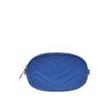 Crossbody Bag Antonia Moretti leather Blu 19x11.5x5