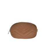Crossbody Bag Antonia Moretti leather Fango 19x11.5x5