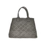 Hand Bag Antonia Moretti leather Grigio 37.5x26x15