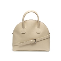 Tote Bag Chiara Canotti leather Beige 27x33x10