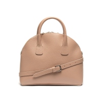Tote Bag Chiara Canotti leather Cipria 27x33x10