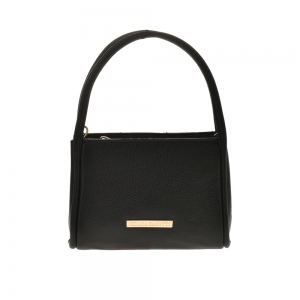 Hand Bag Chiara Canotti leather Nero 22x16x9