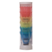 Set 6 Fluturasi Badminton Maxtar 8x6.5 cm 0.045 kg multicolor
