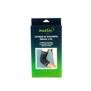 Cotiera MAXTAR, flexibila, material ventilat, marime L/XL