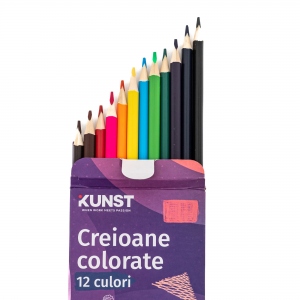Kunst Creioane Colorare 12 Culori