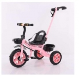 Tricicleta YB cu maner - roz
