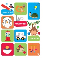 Coloreaza, deseneaza, joaca-te (2 ani+)