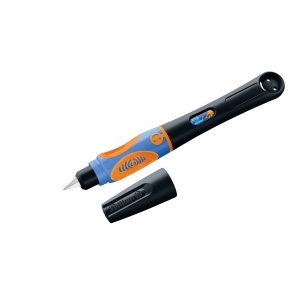 Stilou Griffix pentru stangaci, culoare Neon Black, 1 patron, blister