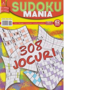 Sudoku mania. Numarul 62/2022