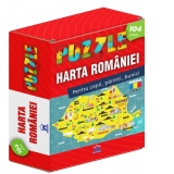 Puzzle Harta Romaniei