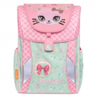 Ghiozdan neechipat Joy, motiv Lovely Kitty Cat
