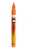 Marker acrilic One4All 127HS 2mm, neon orange fluorescent 218