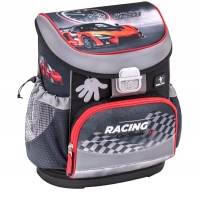 Ghiozdan neechipat Mini-Fit, dimensiune 36 x 28 x 19 cm, motiv Car Show