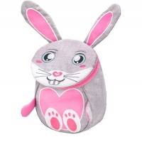 Rucsac Mini Animals, dimensiune 25 x 18 x 11 cm, motiv Mini Bunny
