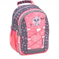 Rucsac Mini Kiddy, dimensiune 23 x 20 x 9 + 6 cm, motiv Little Sweet Caty
