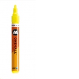 Marker acrilic One4All 227HS 4mm, neon yellow fluorescent
