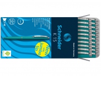 Cutie 20 pixuri Schneider K15 verde